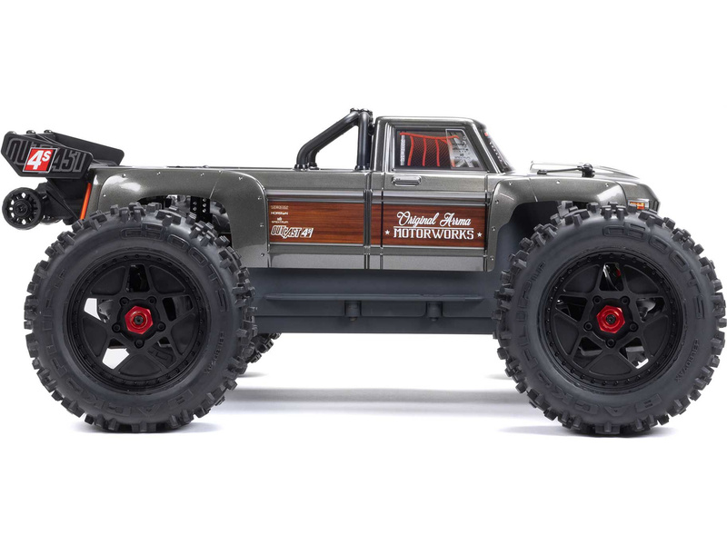 Arrma Outcast 4S V2 BLX 1:10 4WD RTR ocelová | pkmodelar.cz