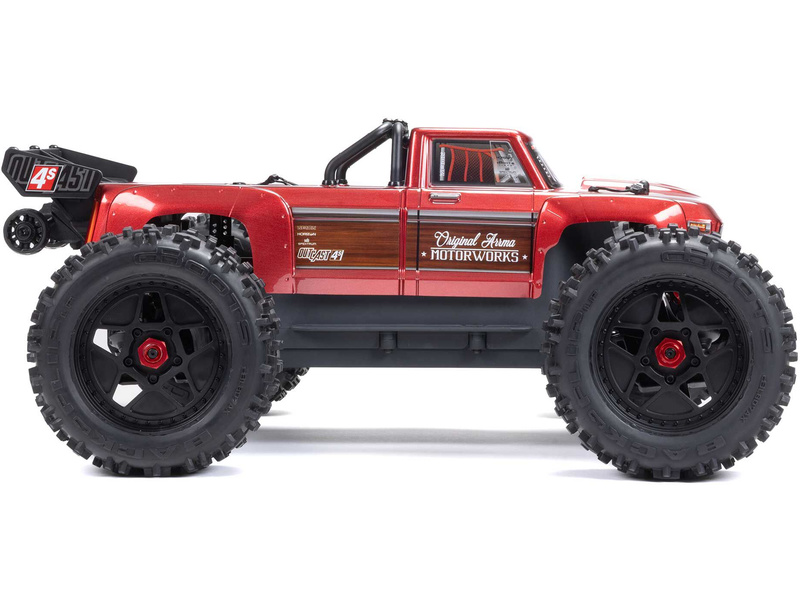 Arrma Outcast 4S V2 BLX 1:10 4WD RTR červená | pkmodelar.cz