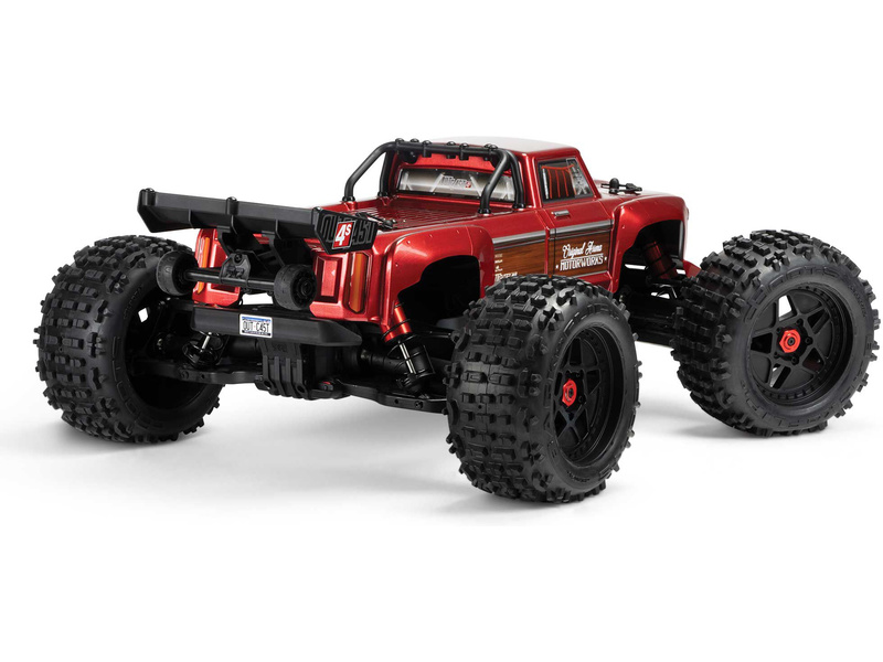 Arrma Outcast 4S V2 BLX 1:10 4WD RTR červená | pkmodelar.cz