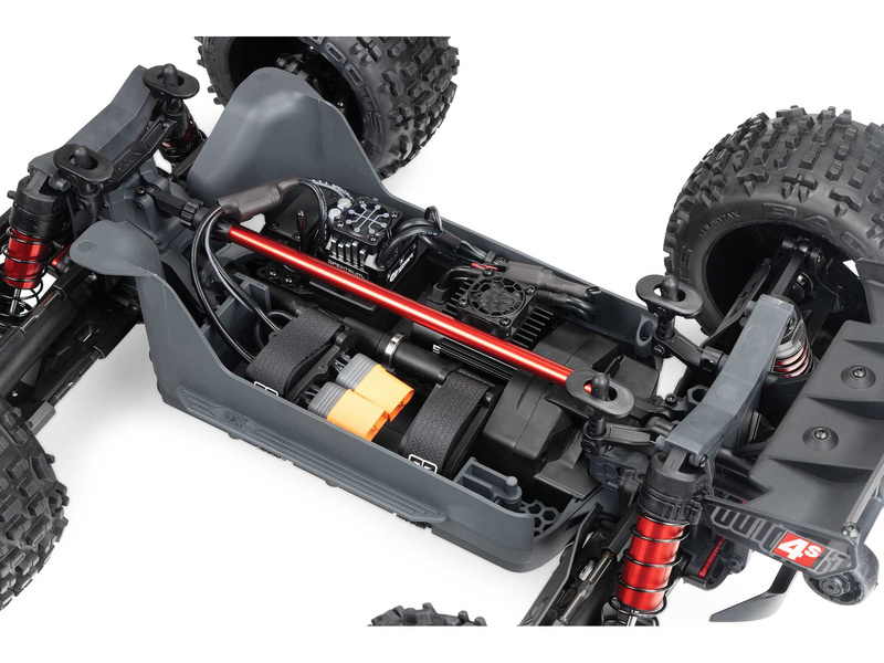 Arrma Outcast 4S V2 BLX 1:10 4WD RTR červená | pkmodelar.cz