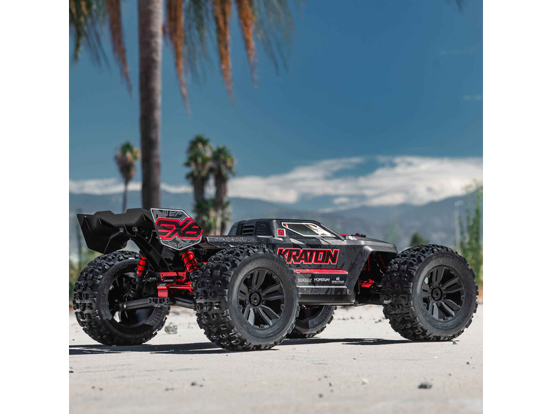 Arrma Kraton 6S BLX 1:8 4WD EXtreme Bash RTR černá | pkmodelar.cz