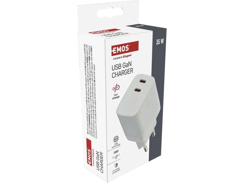 Síťový USB adaptér (zdroj) GaN PD 35W | pkmodelar.cz