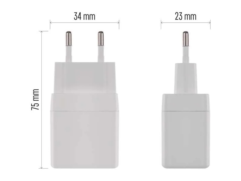 Síťový USB adaptér (zdroj) GaN PD 35W | pkmodelar.cz