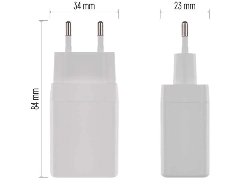 Síťový USB adaptér (zdroj) GaN PD 45W | pkmodelar.cz