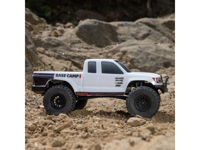 Axial SCX24 Base Camp 1:24 4WD RTR bílý | pkmodelar.cz