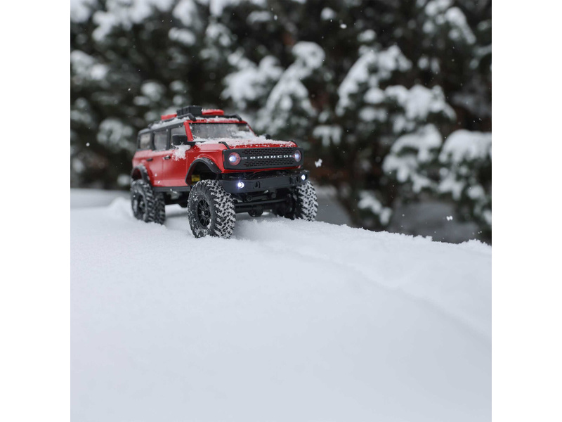 Axial SCX24 Ford Bronco 2021 1:24 4WD RTR červený | pkmodelar.cz