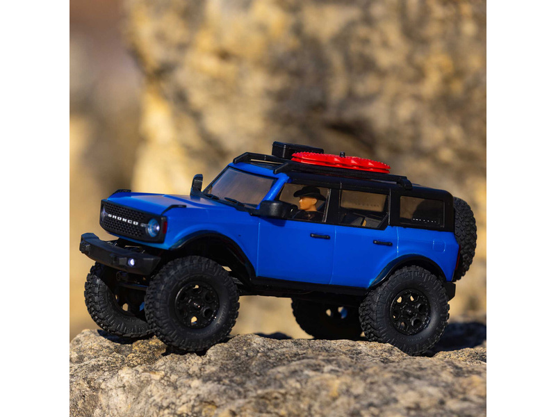 Axial SCX24 Ford Bronco 2021 1:24 4WD RTR modrý | pkmodelar.cz