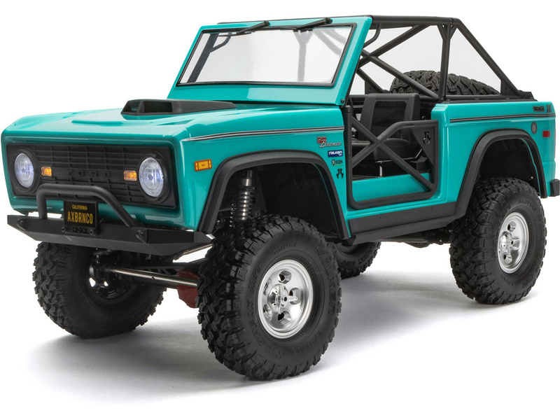 Axial SCX10 III Early Ford Bronco 4WD 1:10 tyrkysový | pkmodelar.cz