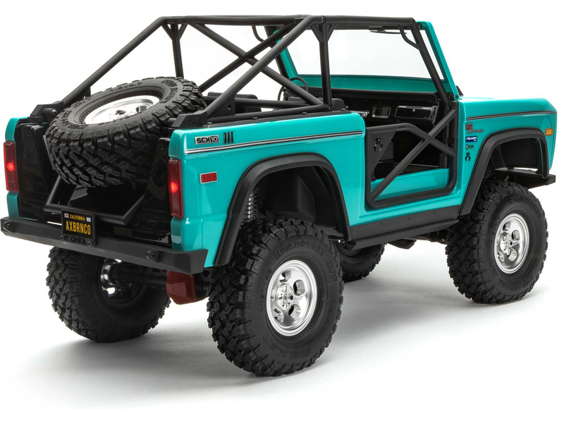 Axial SCX10 III Early Ford Bronco 4WD 1:10 tyrkysový | pkmodelar.cz