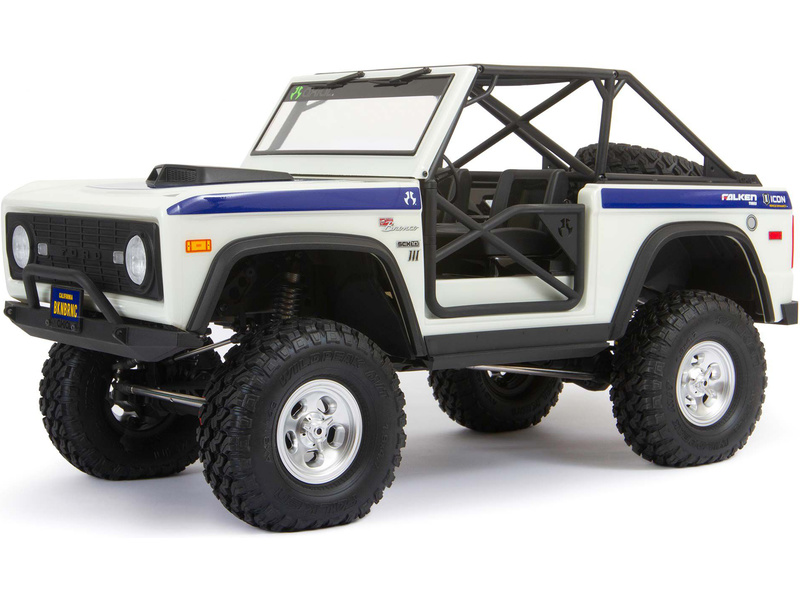 Axial SCX10 III Early Ford Bronco 4WD 1:10 bílý | pkmodelar.cz