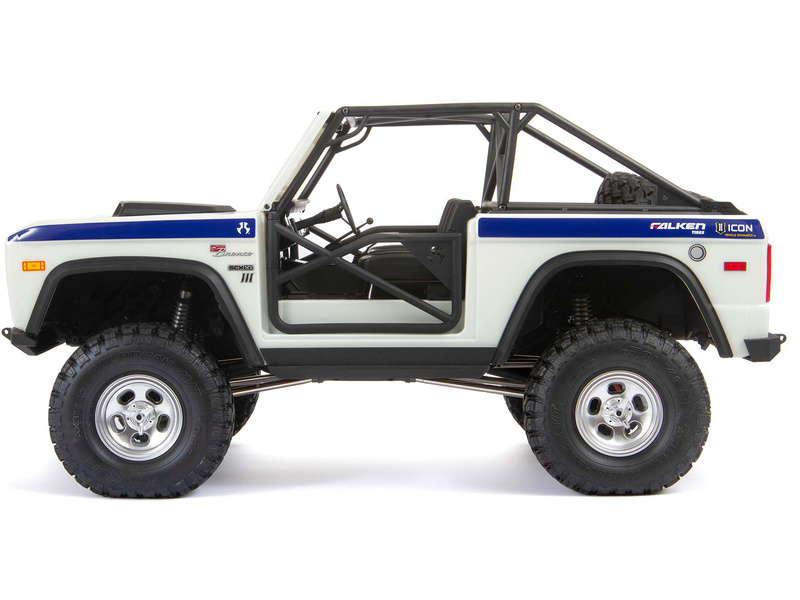 Axial SCX10 III Early Ford Bronco 4WD 1:10 bílý | pkmodelar.cz