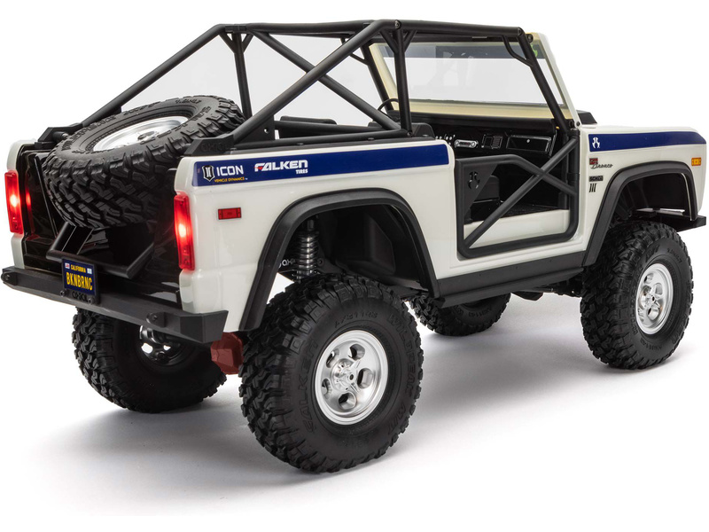 Axial SCX10 III Early Ford Bronco 4WD 1:10 bílý | pkmodelar.cz