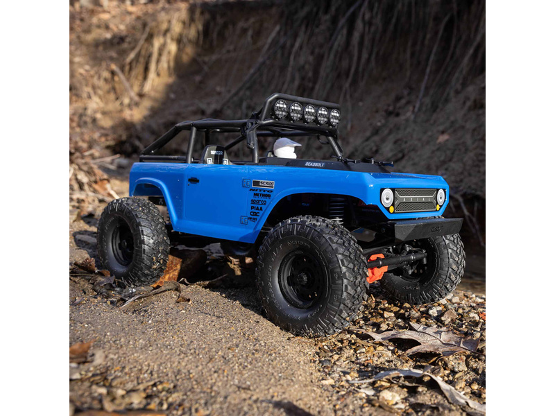 Axial SCX10 II Deadbolt 1:10 4WD RTR modrá | pkmodelar.cz