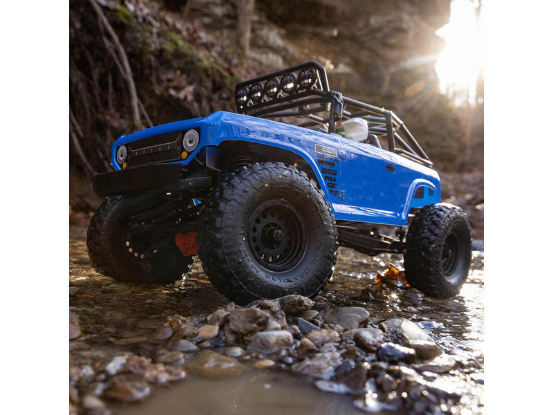 Axial SCX10 II Deadbolt 1:10 4WD RTR modrá | pkmodelar.cz