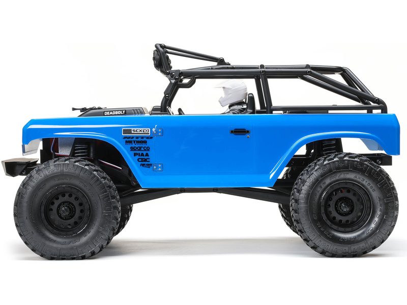 Axial SCX10 II Deadbolt 1:10 4WD RTR modrá | pkmodelar.cz