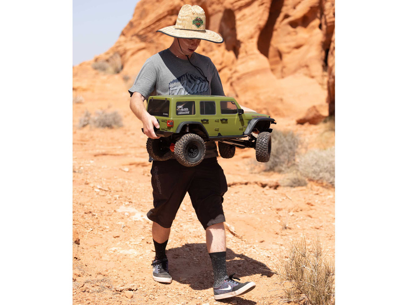 Axial SCX6 Jeep JLU Wrangler 1:6 4WD RTR stříbrný | pkmodelar.cz