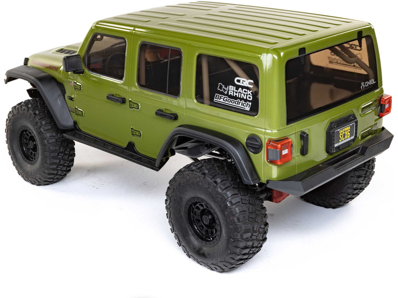 Axial SCX6 Jeep JLU Wrangler 1:6 4WD RTR stříbrný | pkmodelar.cz