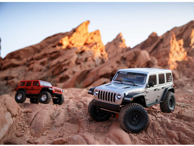 Axial SCX6 Jeep JLU Wrangler 1:6 4WD RTR stříbrný | pkmodelar.cz