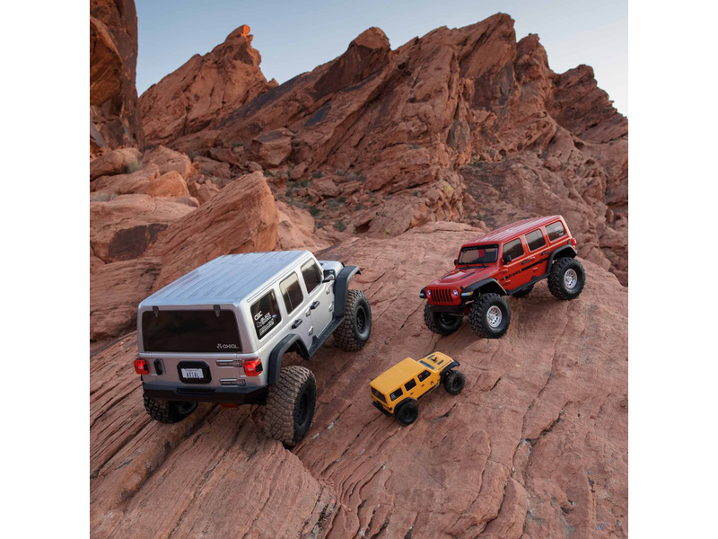 Axial SCX6 Jeep JLU Wrangler 1:6 4WD RTR stříbrný | pkmodelar.cz