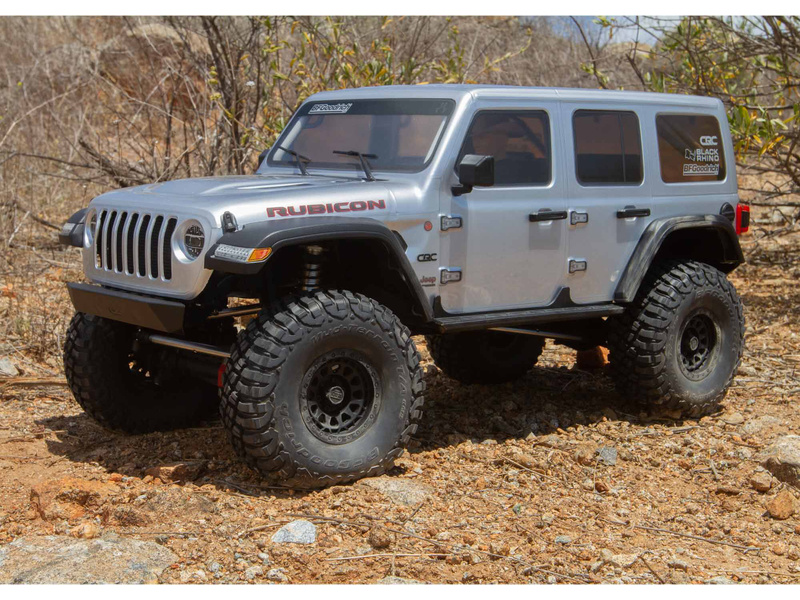 Axial SCX6 Jeep JLU Wrangler 1:6 4WD RTR stříbrný | pkmodelar.cz