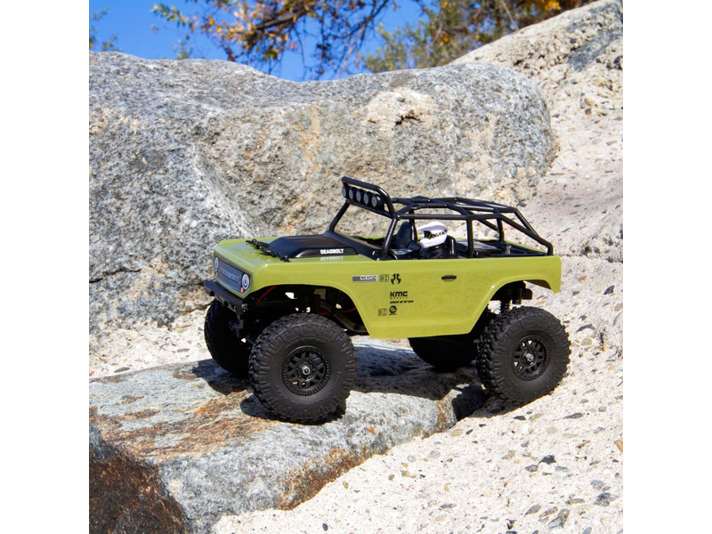 Axial SCX24 Deadbolt 1:24 4WD RTR zelený | pkmodelar.cz