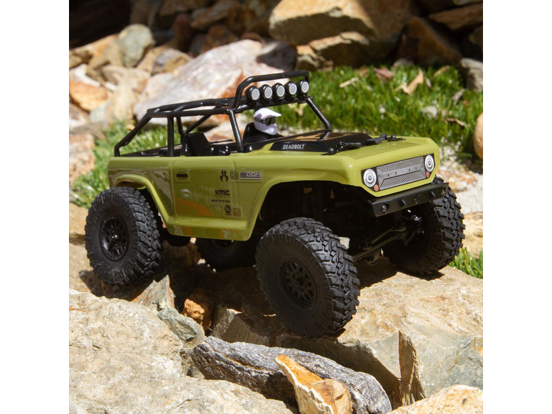 Axial SCX24 Deadbolt 1:24 4WD RTR červený | pkmodelar.cz