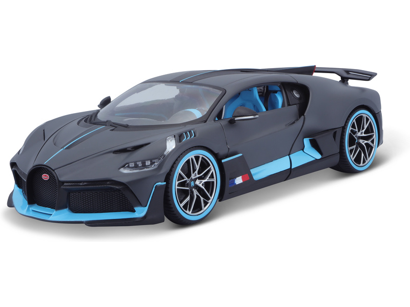 Bburago Bugatti Divo 1:18 stříbrná | pkmodelar.cz