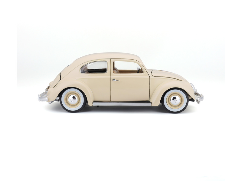 Bburago Volkswagen Käfer-Beetle 1955 1:18 krémová | pkmodelar.cz