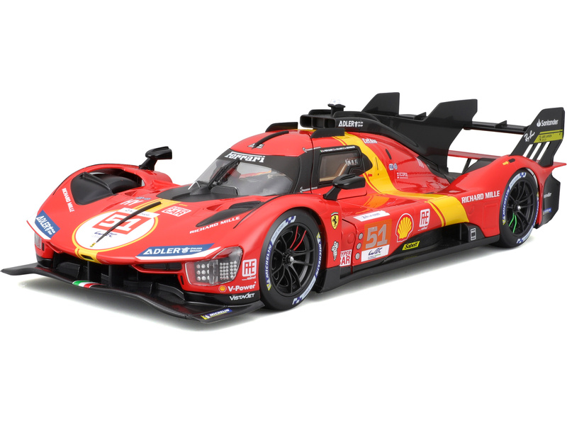 Bburago Ferrari Racing 499P 1:18 #51 | pkmodelar.cz