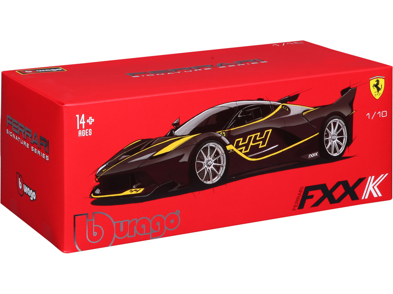 Bburago Signature Ferrari FXX K 1:18 černá | pkmodelar.cz