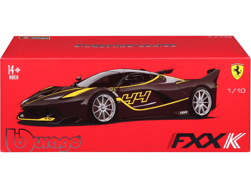 Bburago Signature Ferrari FXX K 1:18 černá | pkmodelar.cz