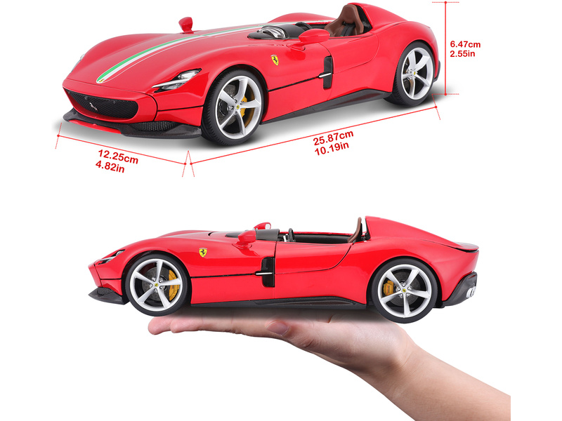 Bburago Ferrari Monza SP-1 1:18 | pkmodelar.cz