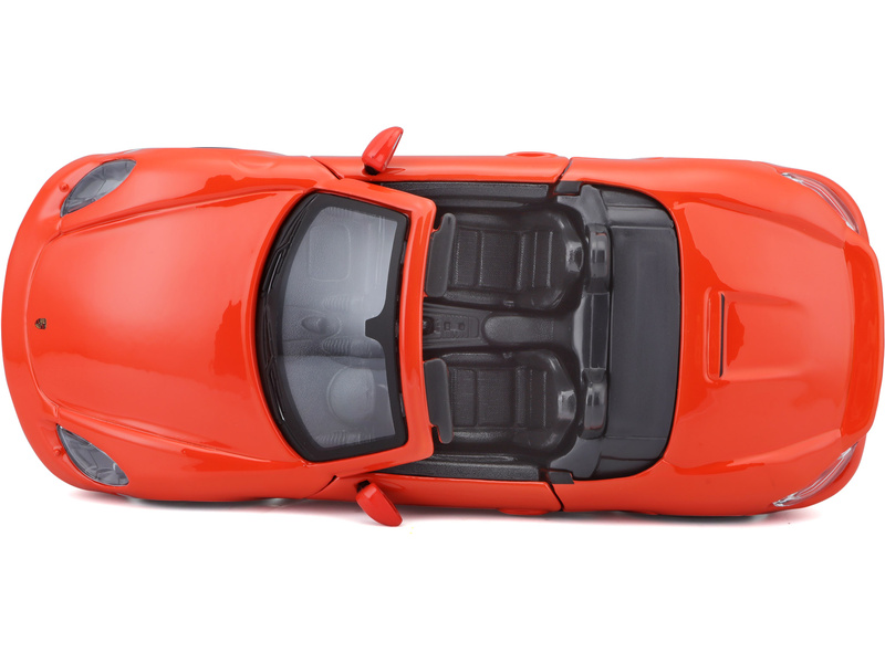 Bburago Porsche 718 Boxster 1:24 oranžová | pkmodelar.cz
