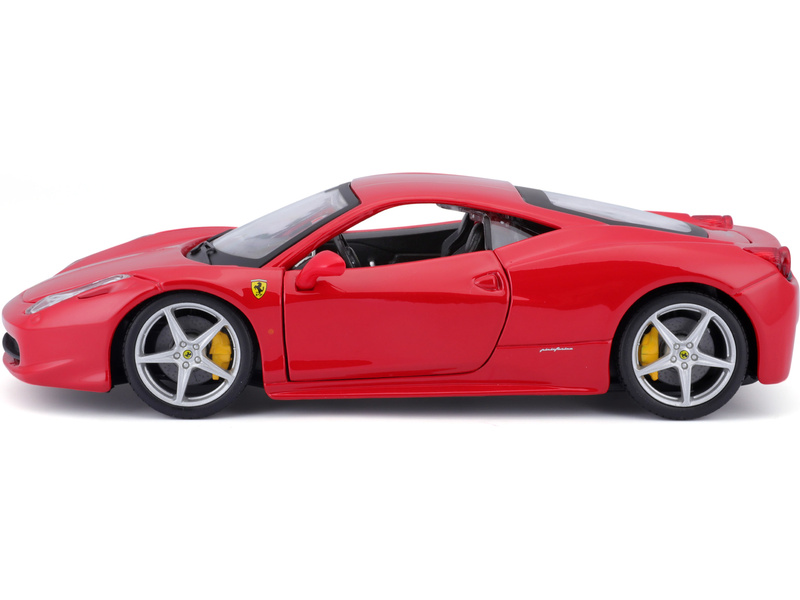 Bburago Ferrari 458 Italia 1:24 červená | pkmodelar.cz