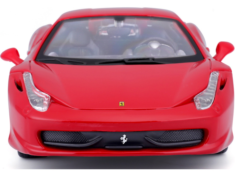 Bburago Ferrari 458 Italia 1:24 červená | pkmodelar.cz