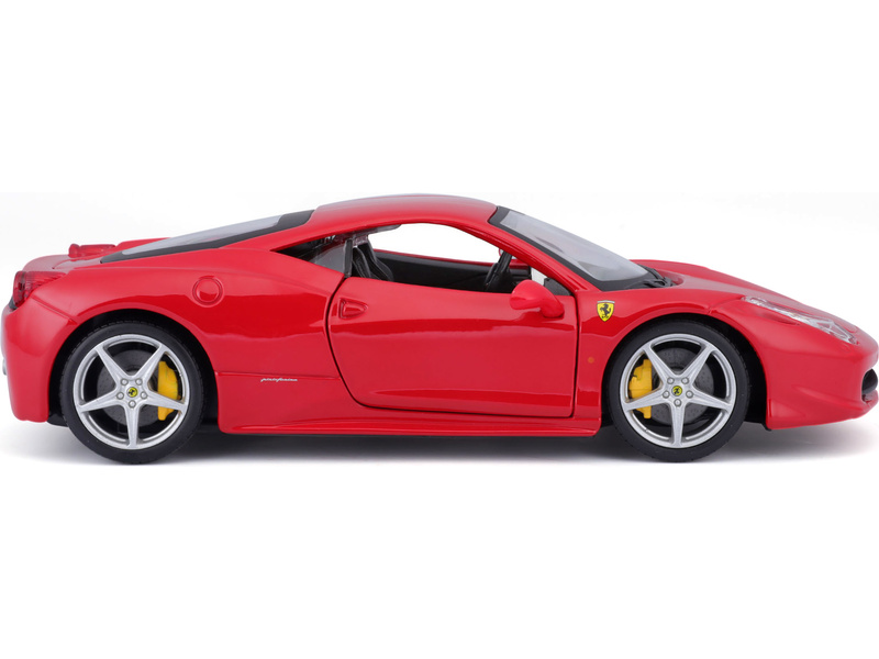 Bburago Ferrari 458 Italia 1:24 červená | pkmodelar.cz