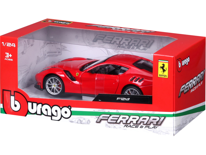 Bburago Ferrari F12TDF 1:24 červená | pkmodelar.cz