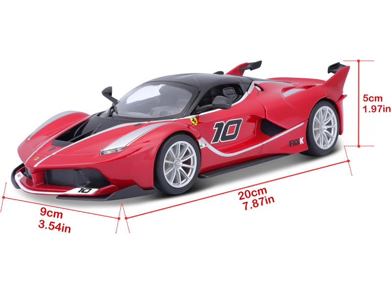 Bburago Ferrari FXX K 1:24 červená | pkmodelar.cz