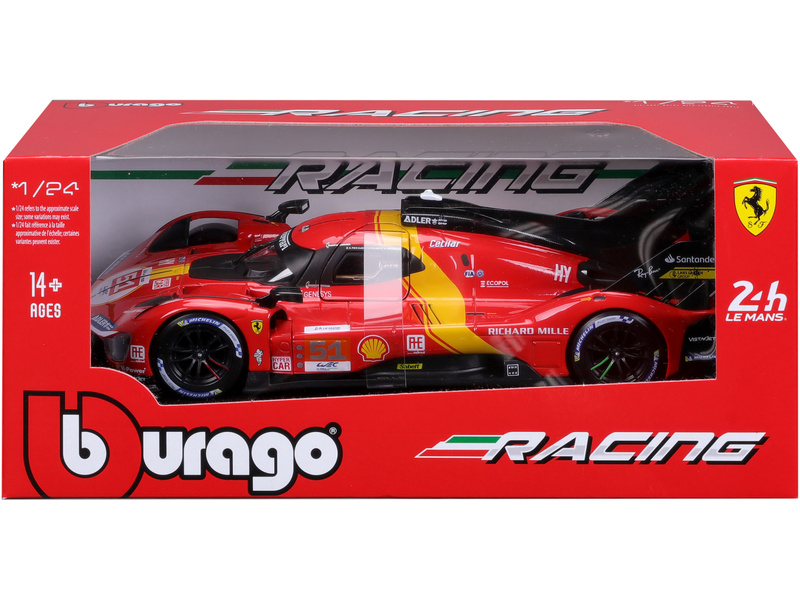 Bburago Ferrari Racing 499P 1:24 #51 | pkmodelar.cz