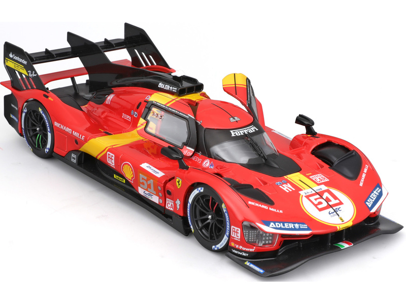 Bburago Ferrari Racing 499P 1:24 #51 | pkmodelar.cz