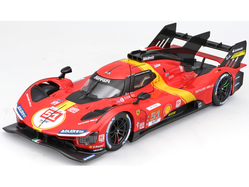 Bburago Ferrari Racing 499P 1:24 #51 | pkmodelar.cz