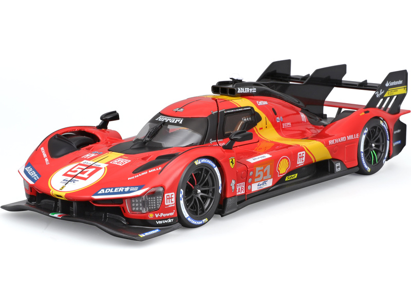 Bburago Ferrari Racing 499P 1:24 #51 | pkmodelar.cz