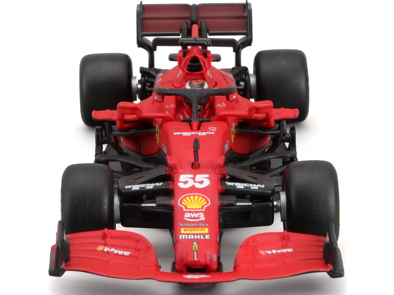 Bburago Signature Ferrari SF21 1:43 #55 Sainz | pkmodelar.cz