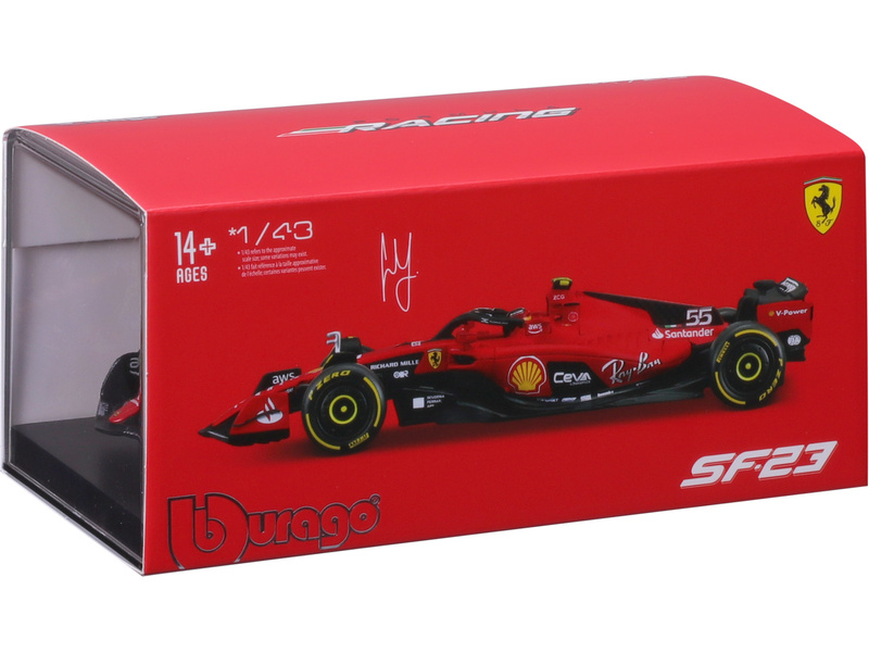 Bburago Signature Ferrari SF-23 1:43 #55 Sainz | pkmodelar.cz