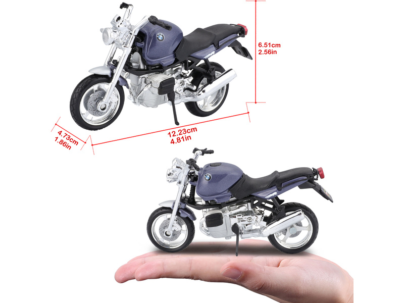 Model motocyklu Bburago BMW R1100R 1:18 | pkmodelar.cz