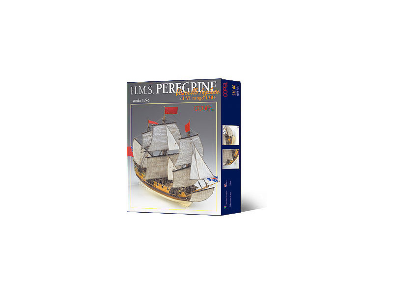 COREL H.M.S. Peregrine 1749 1:96 kit | pkmodelar.cz