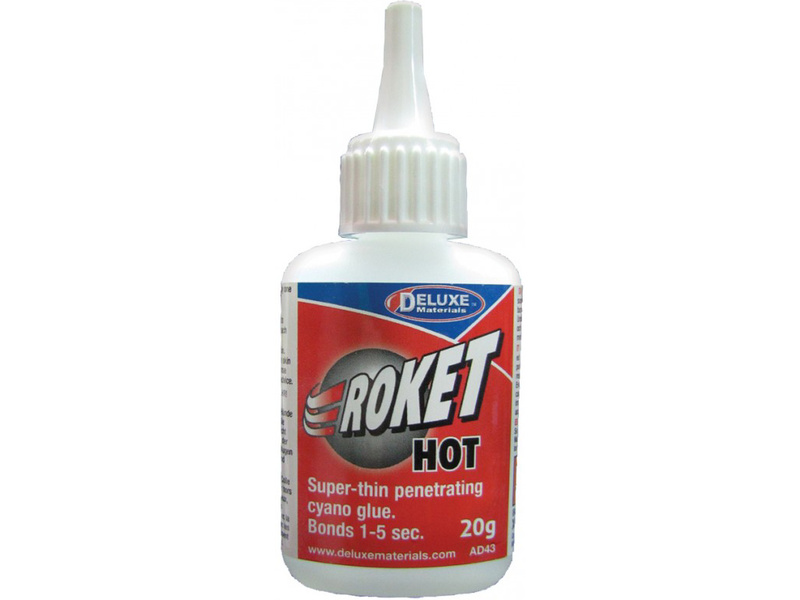 Roket Hot vteřinové lepidlo řídké 20g | pkmodelar.cz