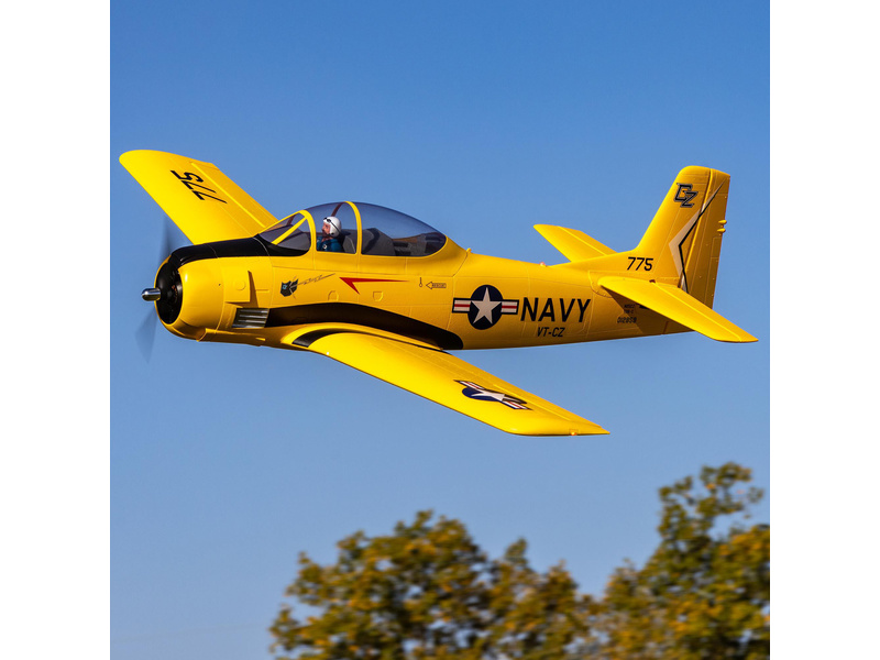 E-flite T-28 Trojan 2.0m Smart SAFE Select BNF Basic | pkmodelar.cz