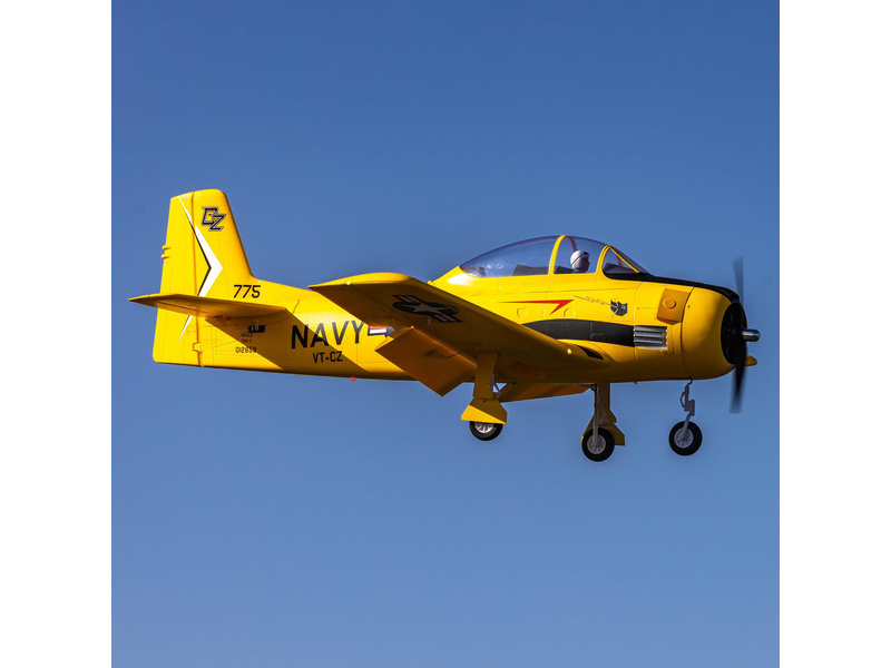 E-flite T-28 Trojan 2.0m Smart SAFE Select BNF Basic | pkmodelar.cz