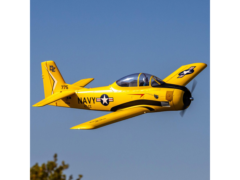 E-flite T-28 Trojan 2.0m Smart SAFE Select BNF Basic | pkmodelar.cz